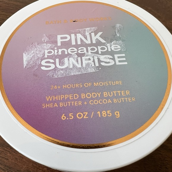 New Bath & Body Works Pink‎ Pineapple Sunrise Whipped Body Butter - Picture 2 of 5